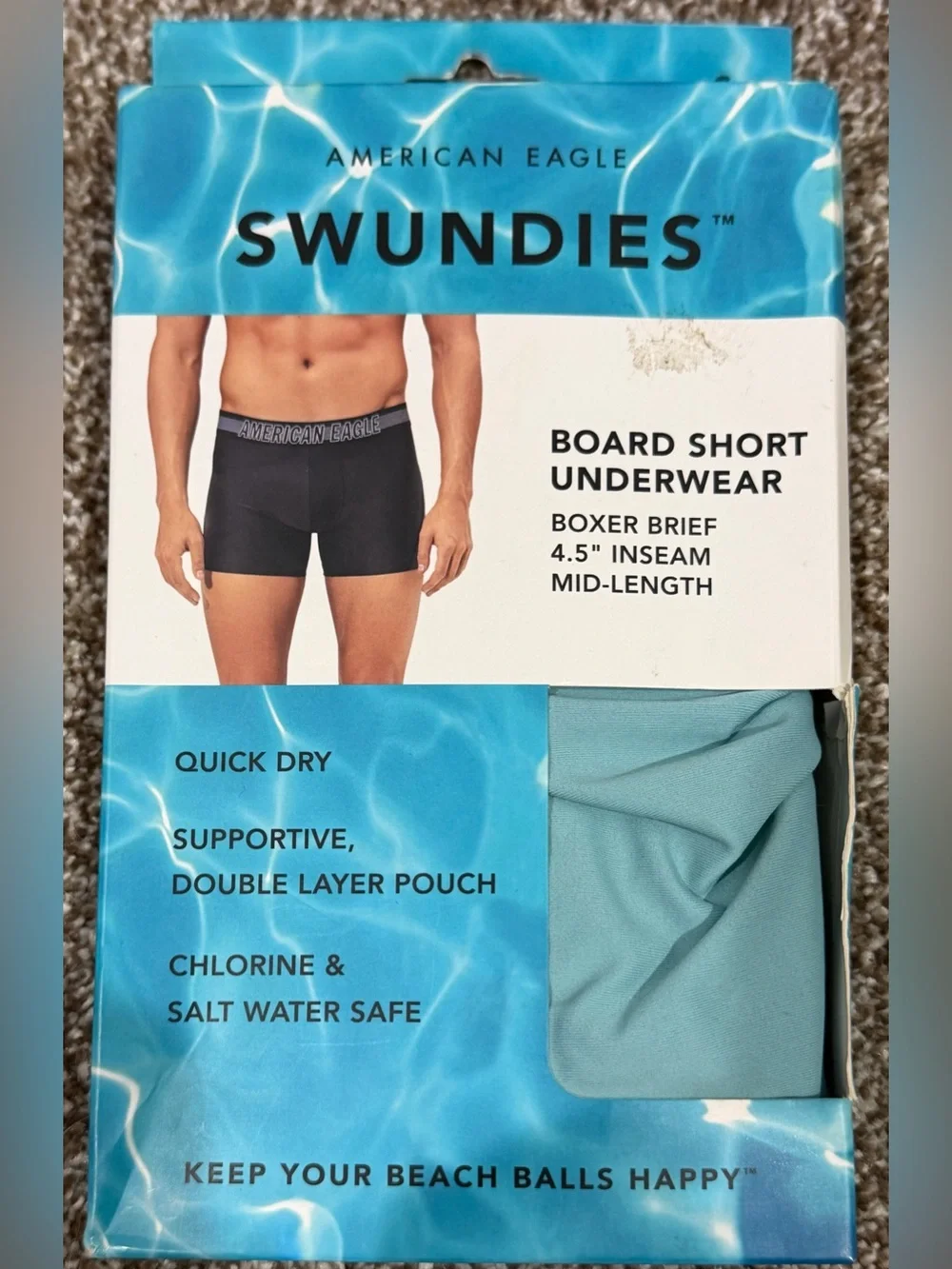 American Eagle Outfitters Men's Swundies, 4.5 in Inseam, Size S
